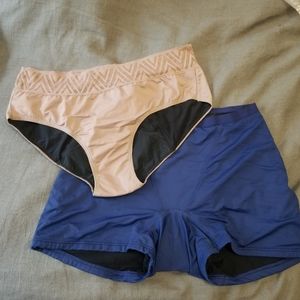 2 pairs of Thinx period underwear